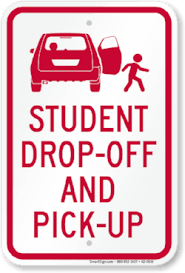 Parking Student Drop off & Pick Up
