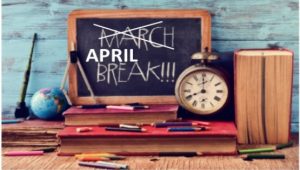 April Break- April 12-16, 2021