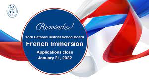 YCDSB French Immersion Applications